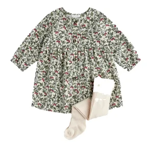 Raspberry Bush Dress Set