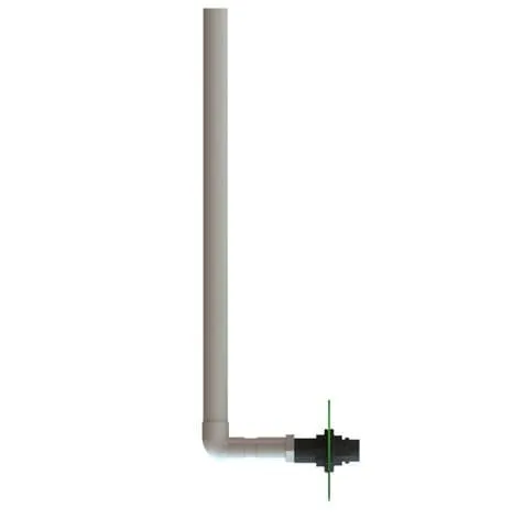 Restricted Height Outlet - 32mm