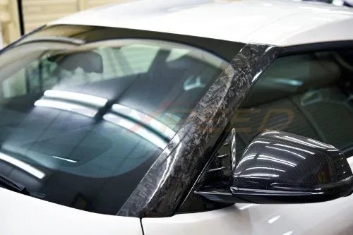Rexpeed Forged Carbon A Pillar Cover (MK5 Supra)