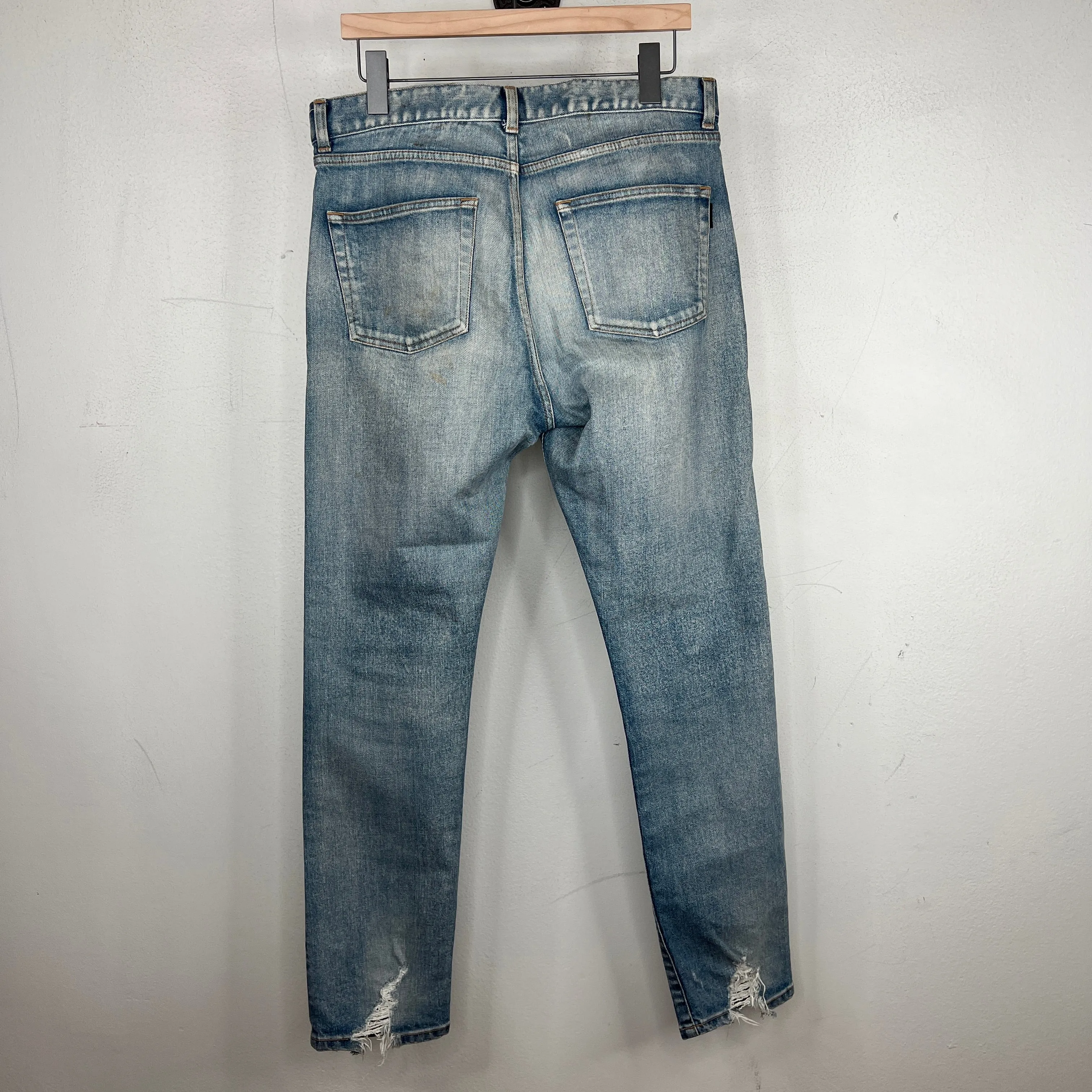 Saint Laurent D20 Light Wash Denim Jeans