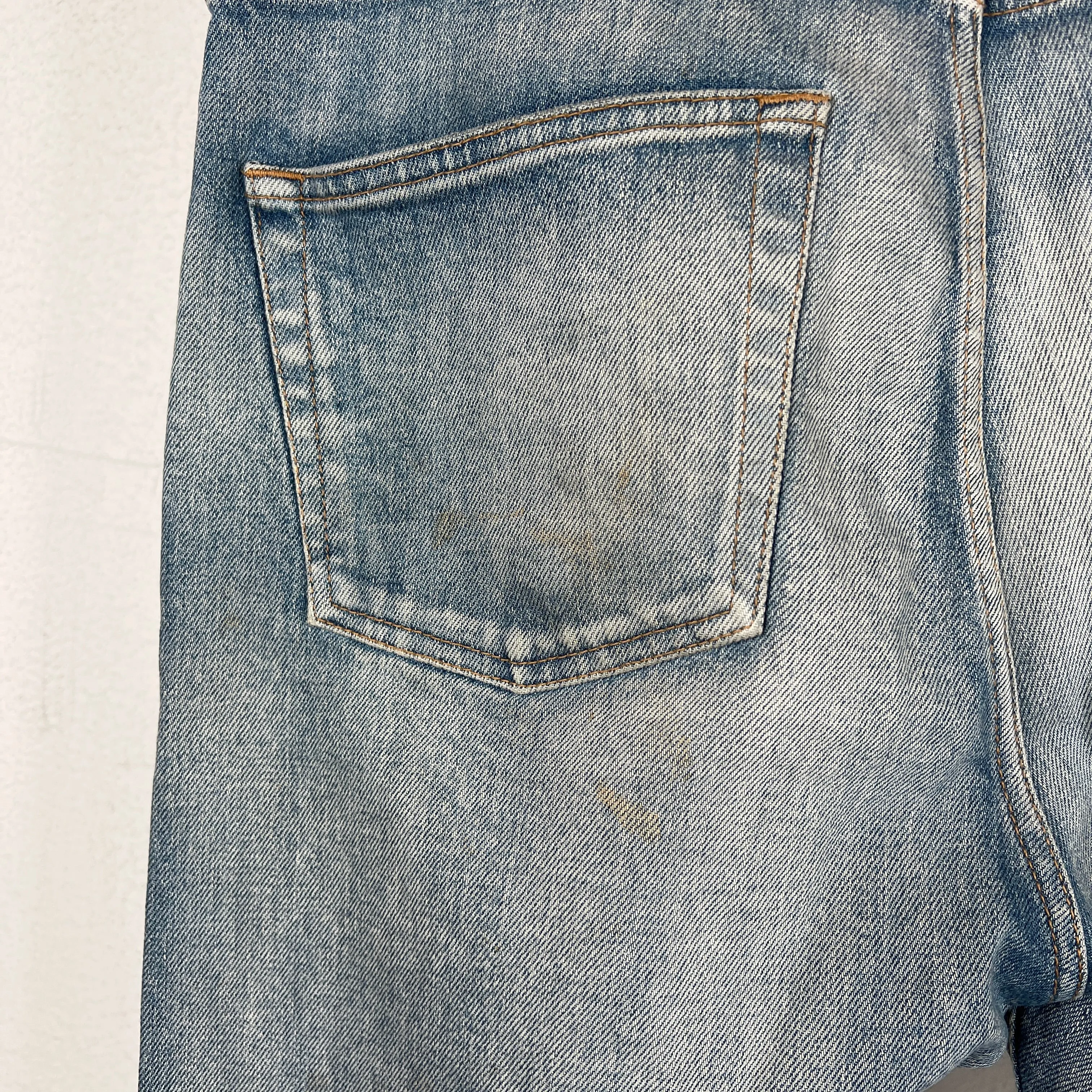 Saint Laurent D20 Light Wash Denim Jeans
