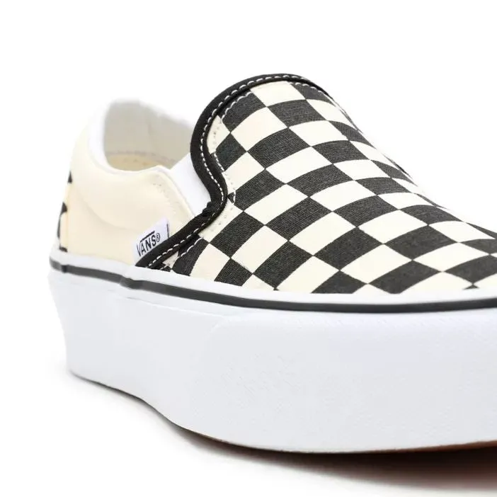 SCARPE CHECKERBOARD CLASSIC SLIP-ON PLATFORM