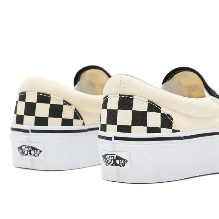 SCARPE CHECKERBOARD CLASSIC SLIP-ON PLATFORM