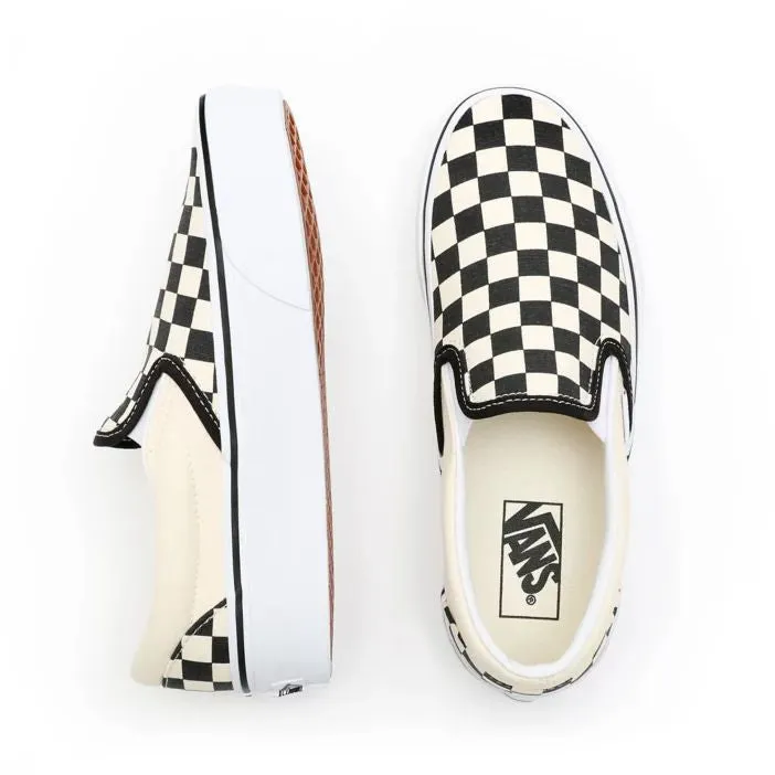 SCARPE CHECKERBOARD CLASSIC SLIP-ON PLATFORM