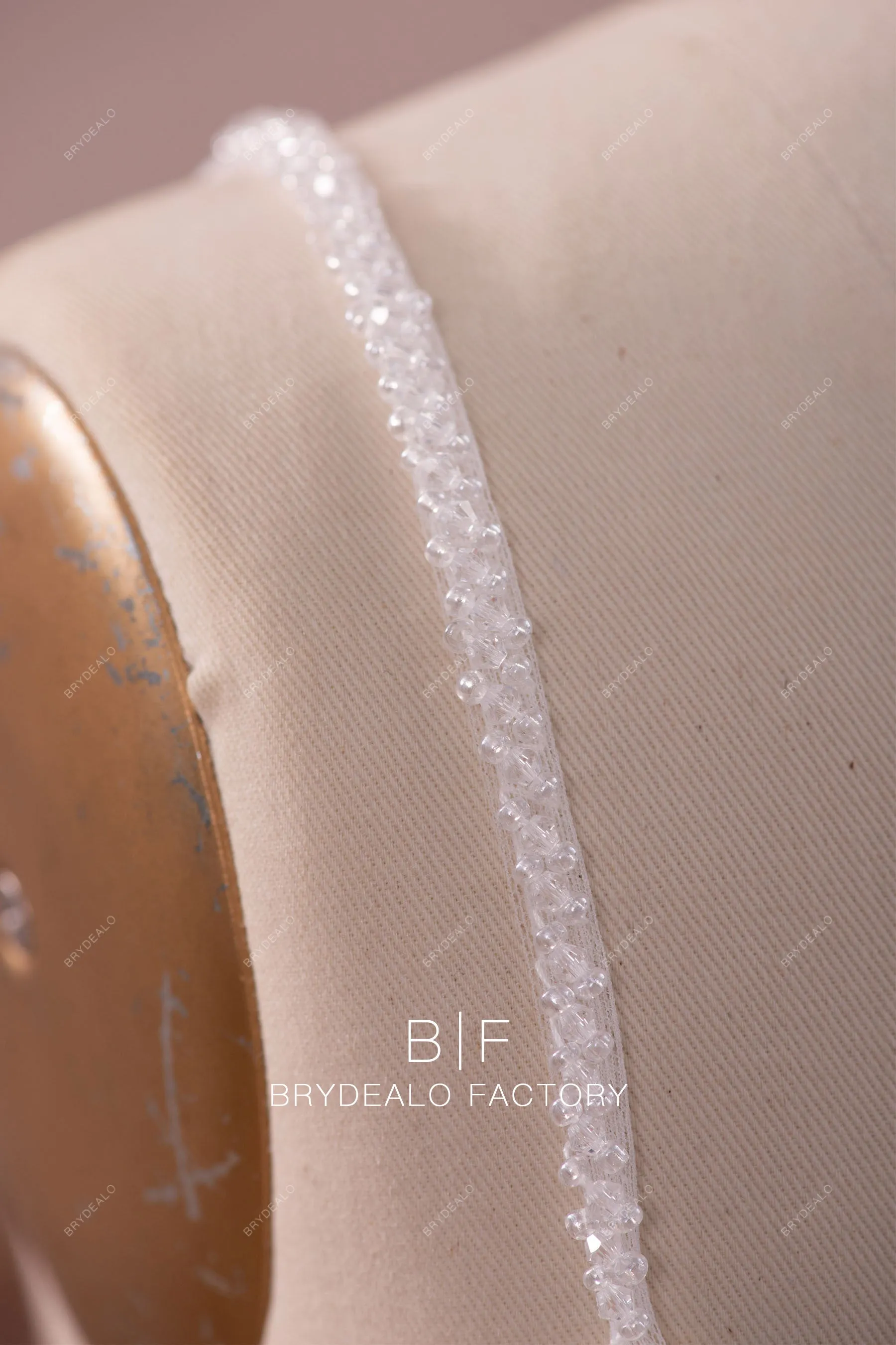 Shimmery Lace Detachable Robe Mermaid Wedding Dress
