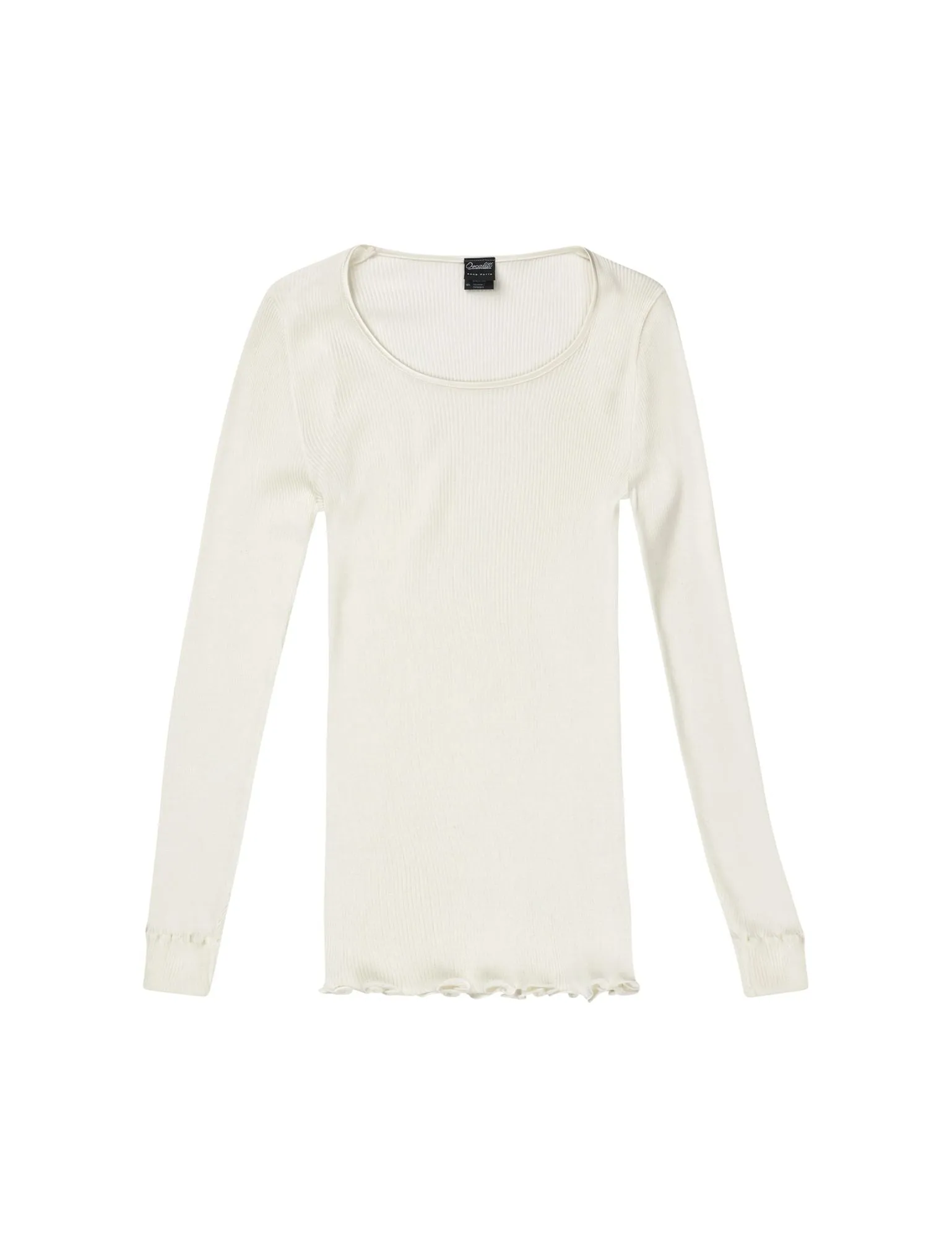 Simona Oscalito Longsleeve Top — Ivory