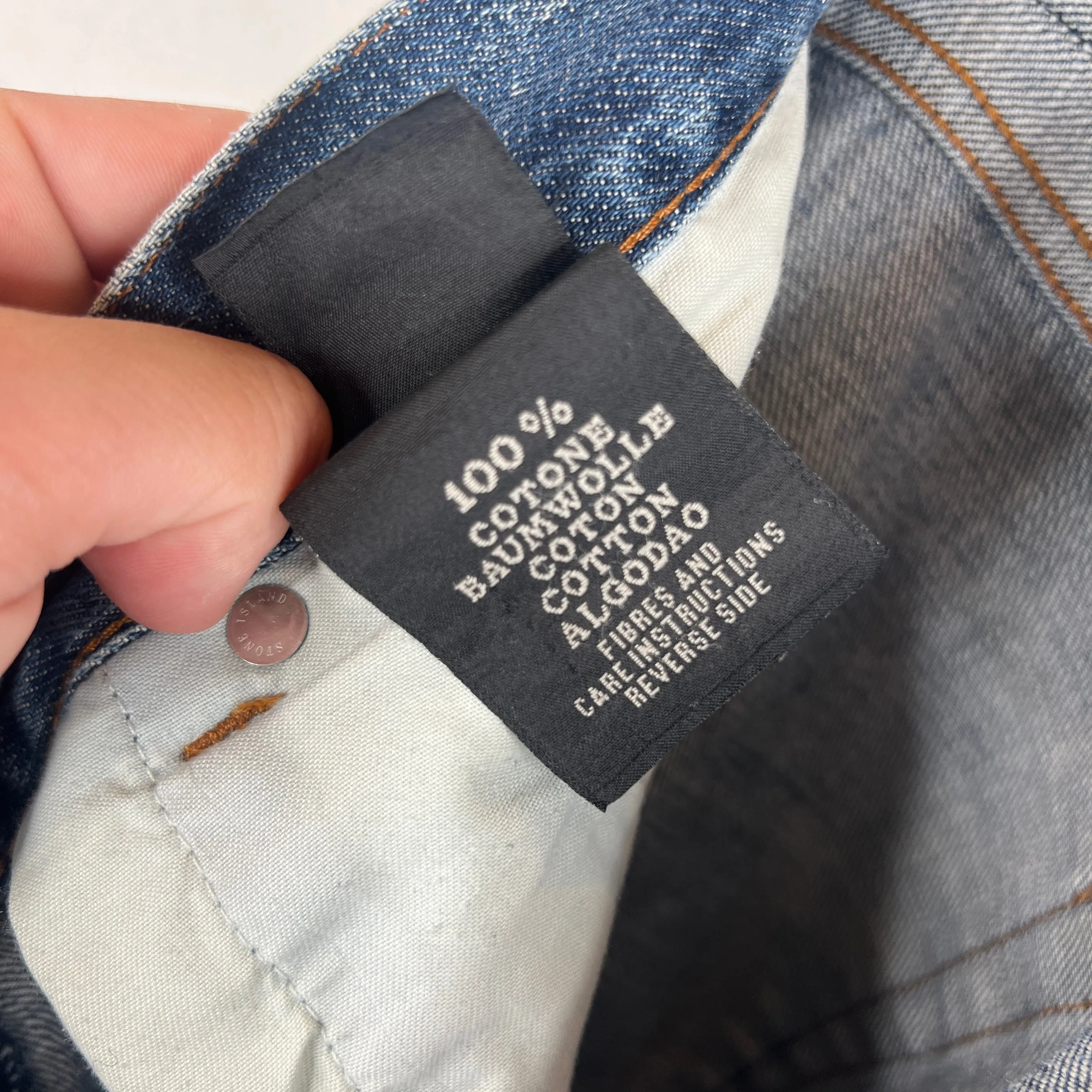 Stone Island Vintage Blue Denim