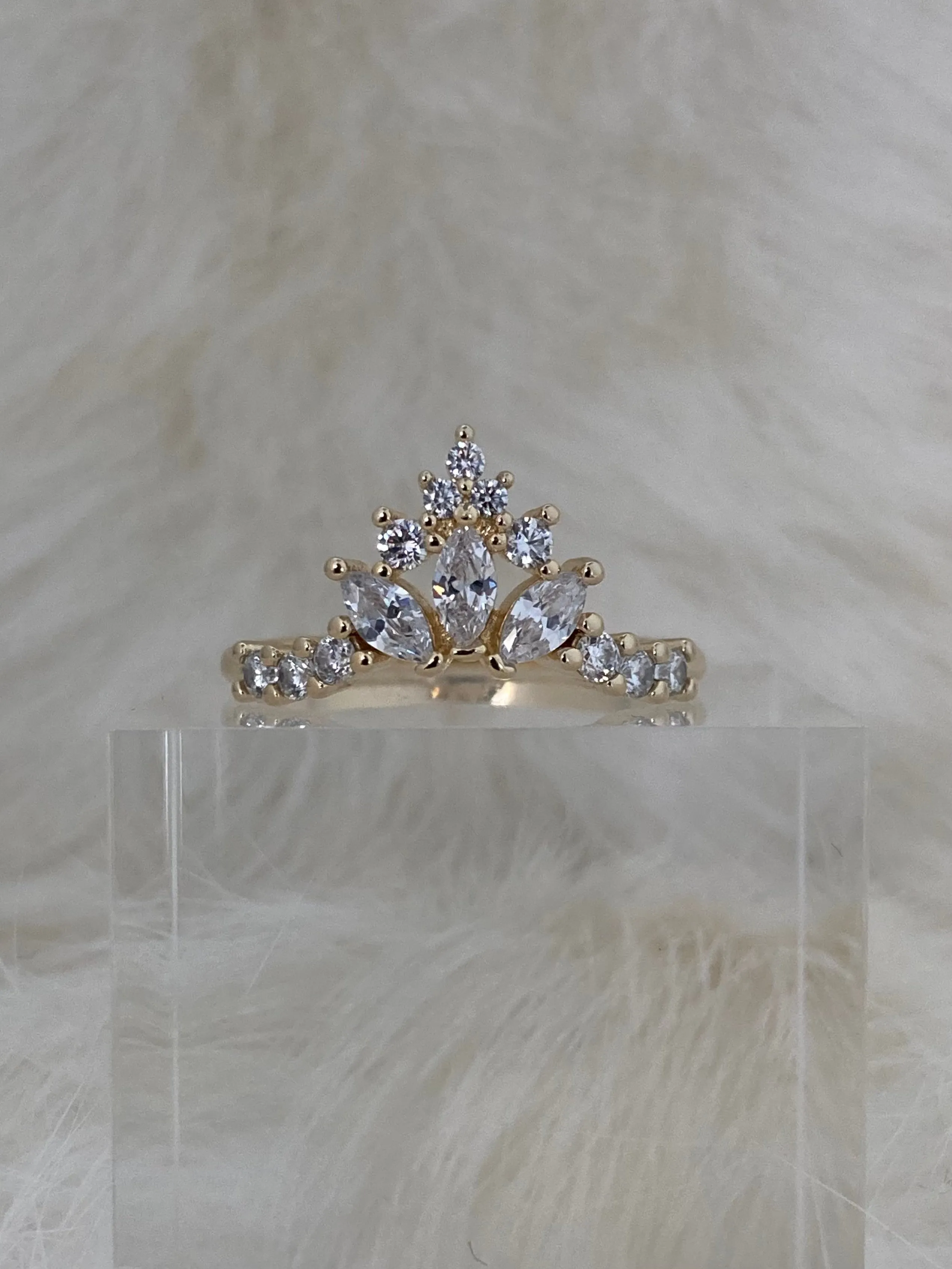The Raegan V Shaped Ring
