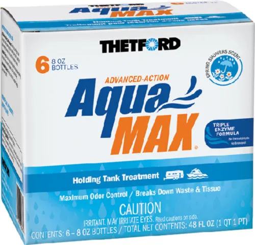 Thetford Aquamax Holding Tank Treatment Spring Sent 6-Pack/8oz 96634 | 24