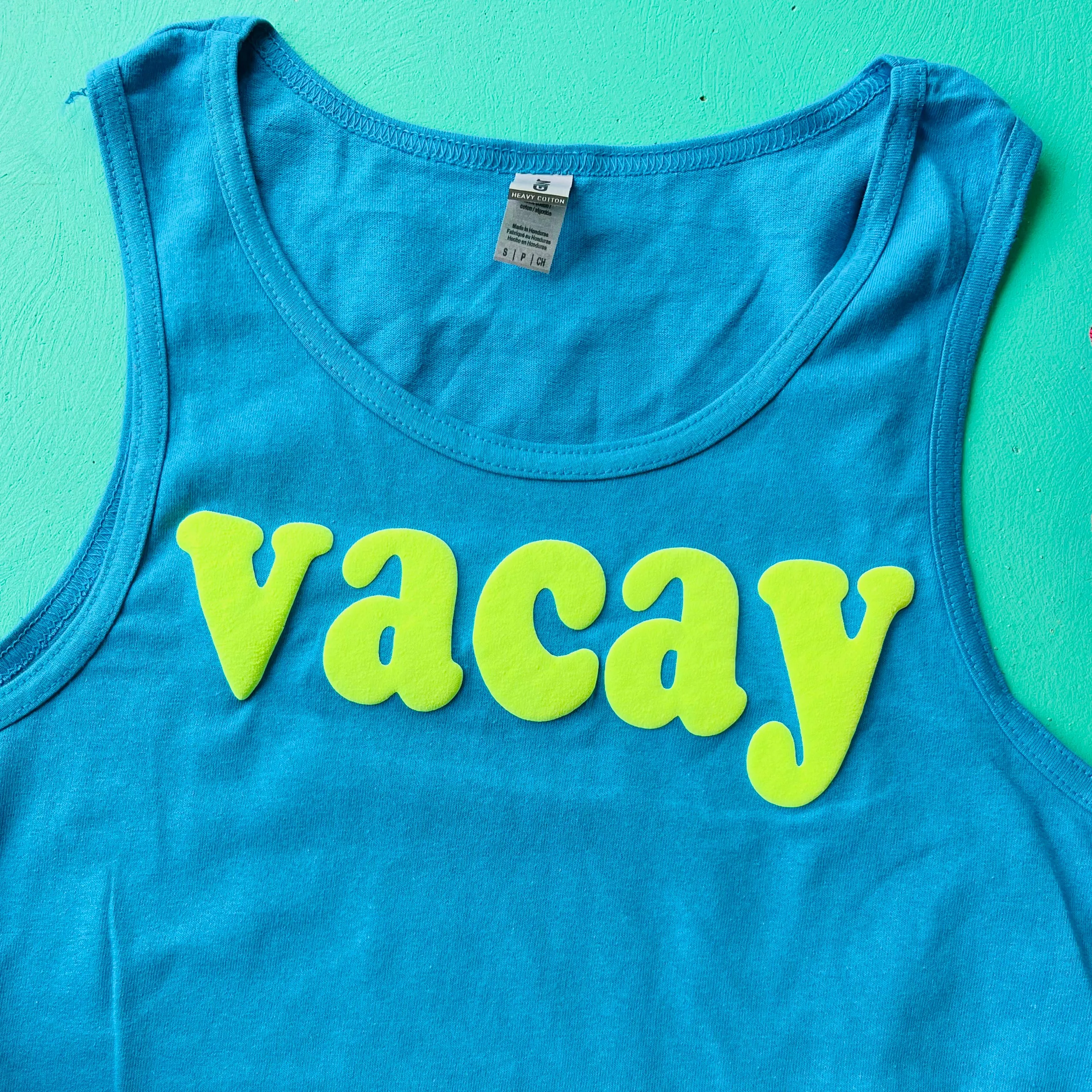 Vacay Magic Puff Tank Top*