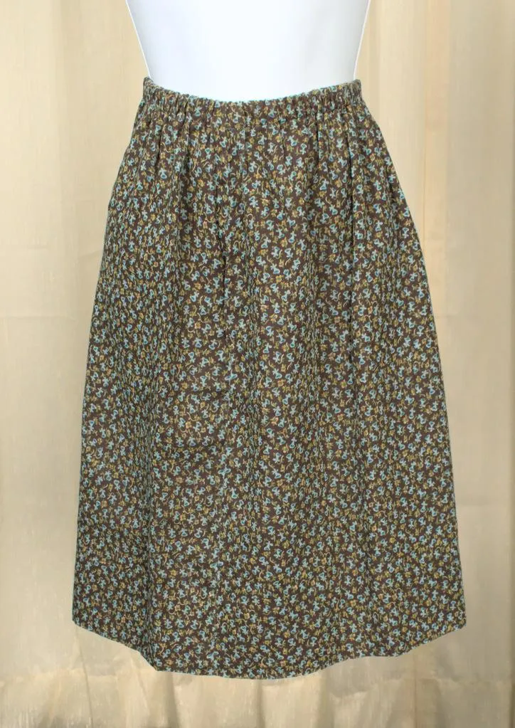 Vintage 1950s Bluebell Cotton Suit