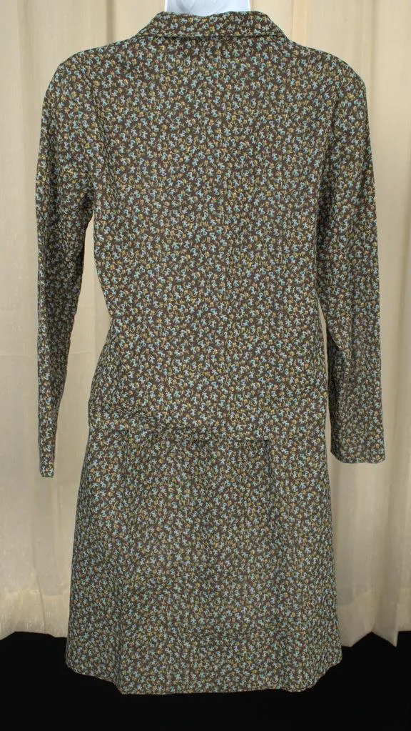 Vintage 1950s Bluebell Cotton Suit