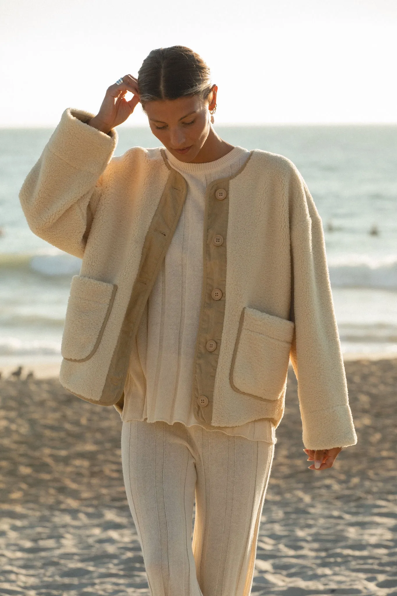 West Coast Woven Fleece Jacket