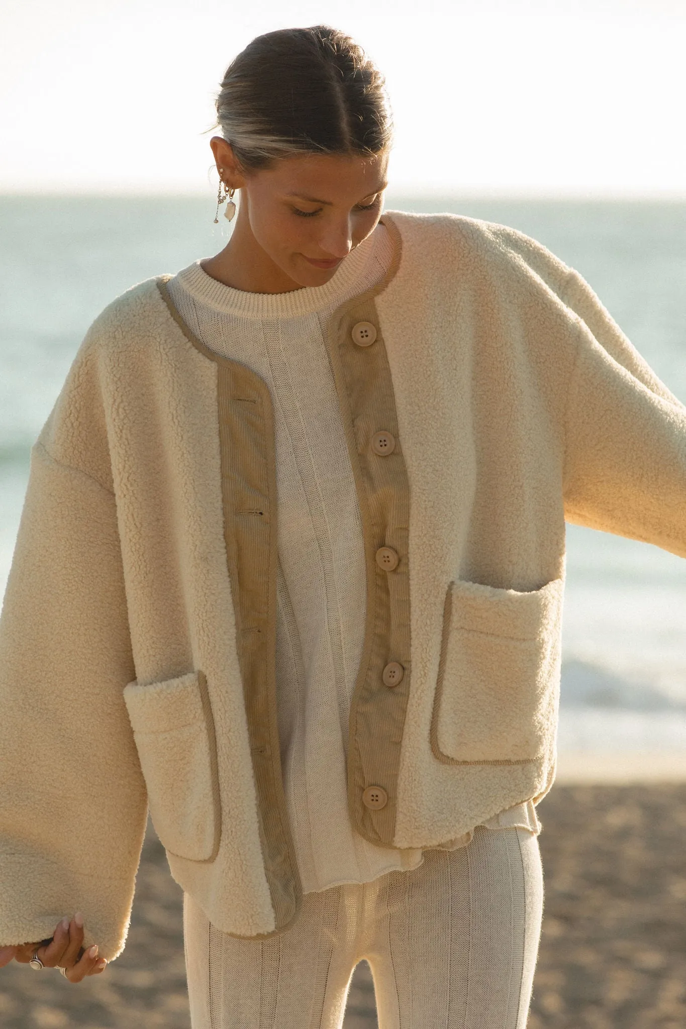 West Coast Woven Fleece Jacket