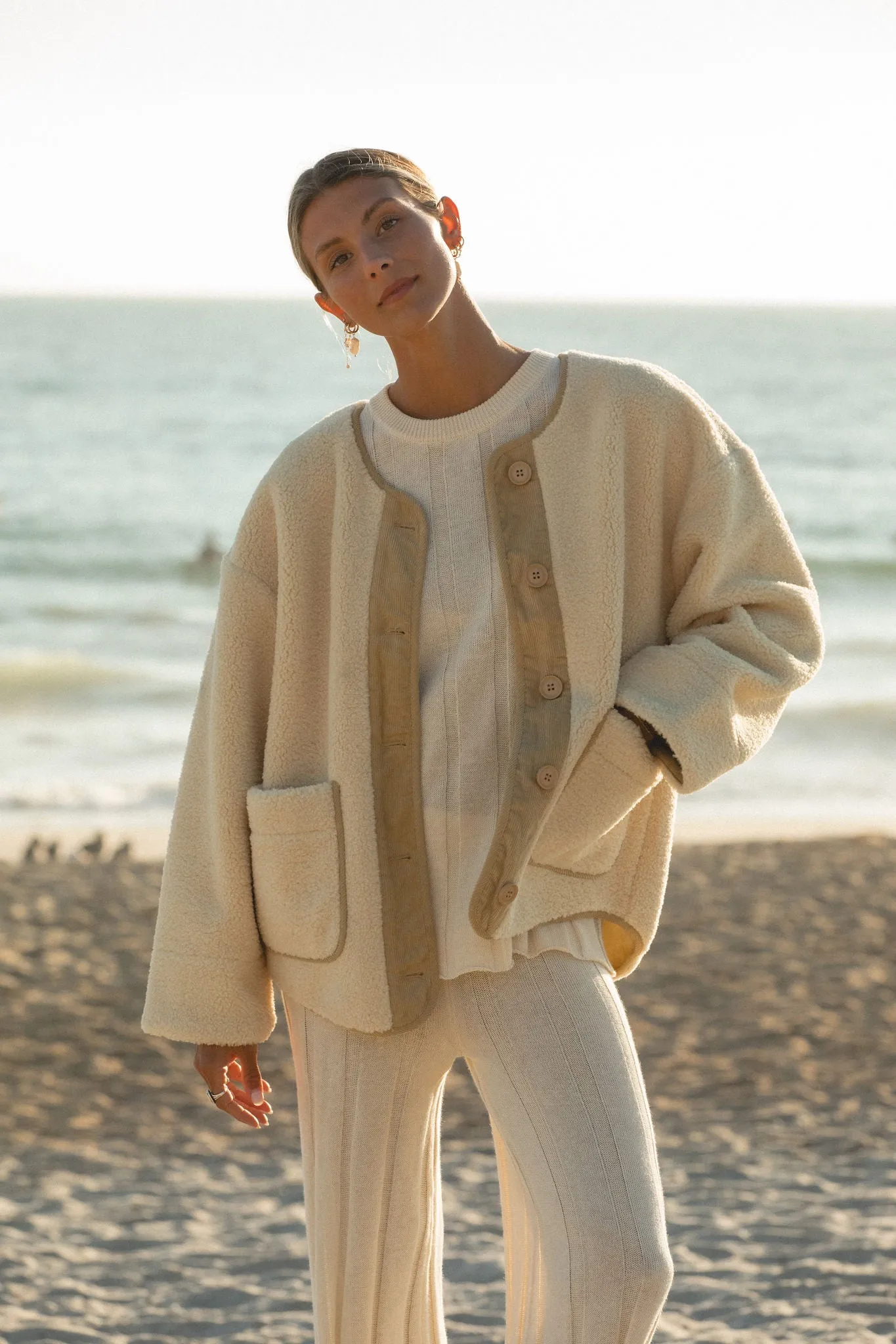 West Coast Woven Fleece Jacket