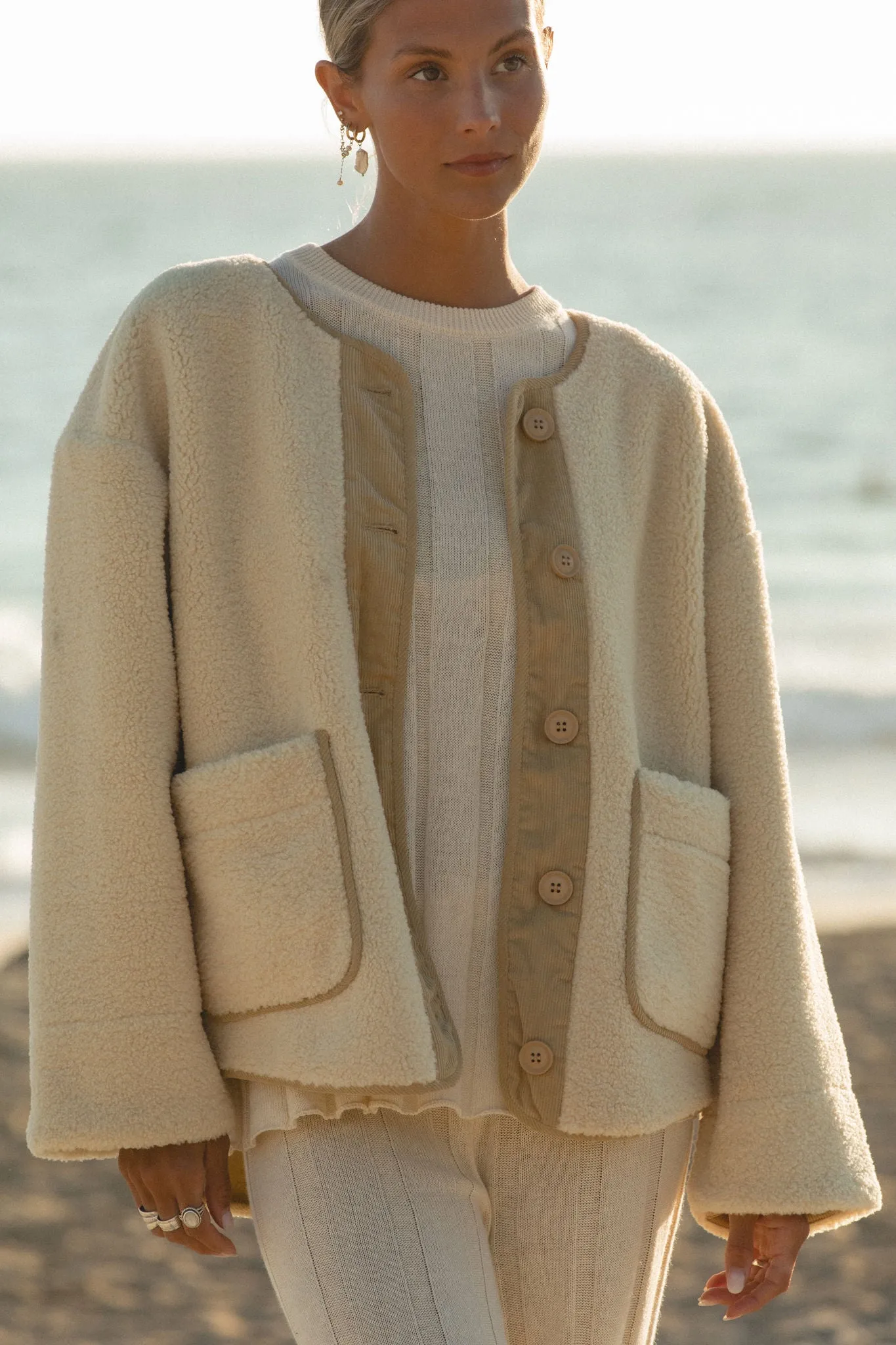 West Coast Woven Fleece Jacket