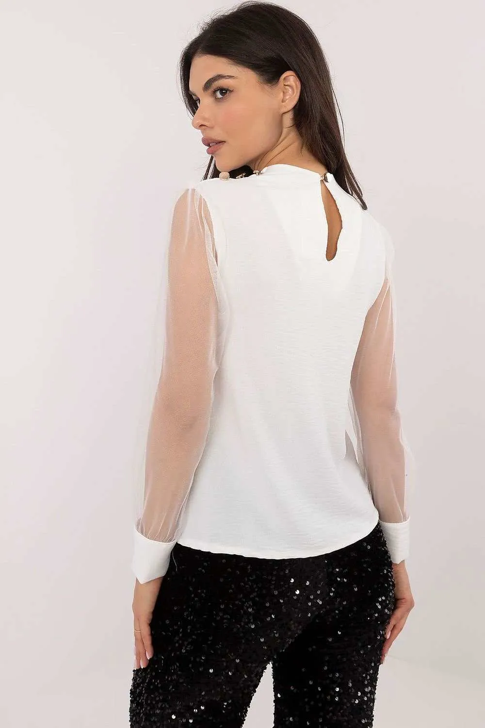 White Elegant Blouse
