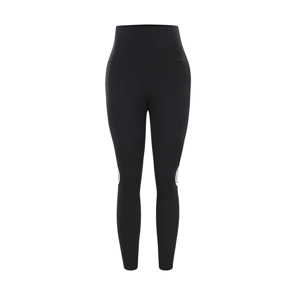 WOMEN High-Waisted Long Cycling Tights with Back Pocket