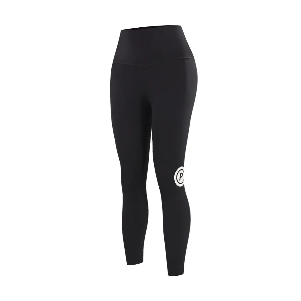 WOMEN High-Waisted Long Cycling Tights with Back Pocket