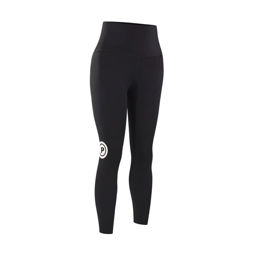 WOMEN High-Waisted Long Cycling Tights with Back Pocket